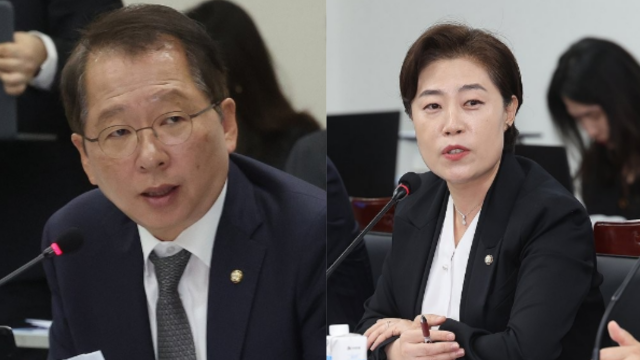 왼쪽 조승환 국민의힘 의원 오른쪽 서지영 국민의힘 의원 사진연합뉴스