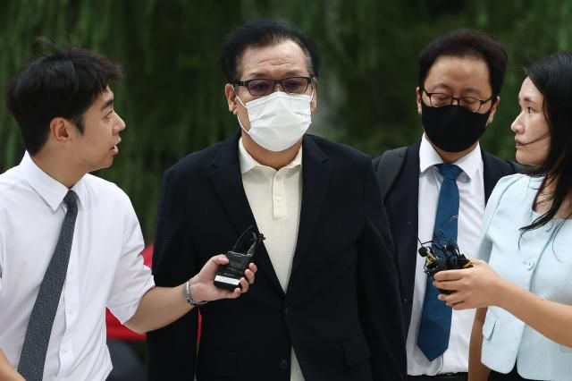 건진법사 전성배 씨 사진연합뉴스