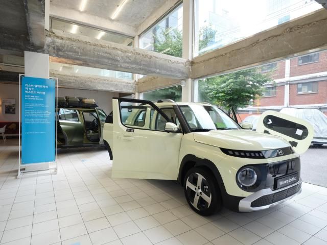 현대차 캐스퍼 취향 충전소 팝업 