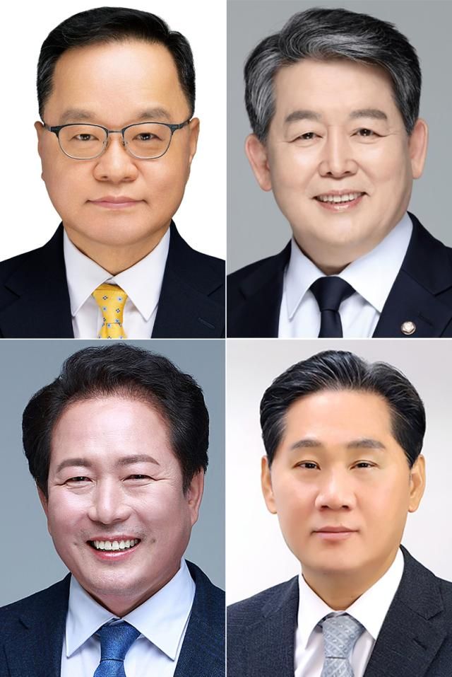 왼쪽 위부터 시계방향으로 정구창 김경협 김용석 임채원사진연합뉴스