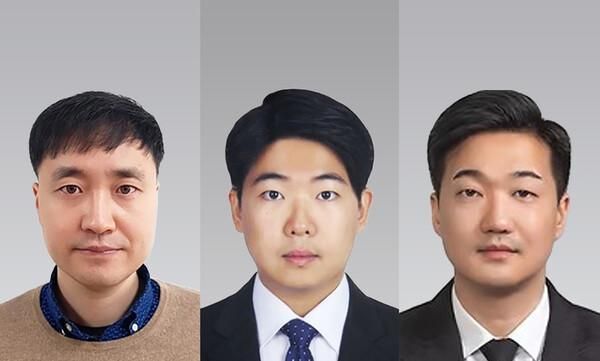 왼쪽부터 화공생명공학과 이종석 교수 신주호 박사과정생 이성수 한국과학기술연구원 선임연구원 사진서강대학교