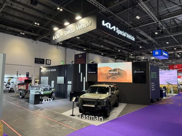DSEI UK 2025 기아 전시관 전경