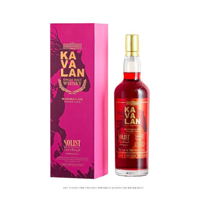 카발란 솔리스트 마데이라 캐스크 사진골든블루