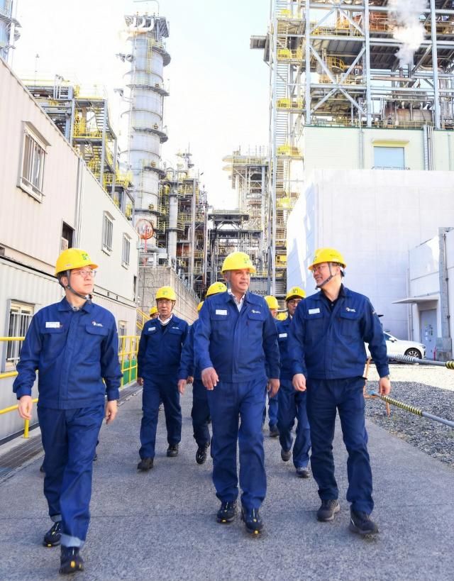 에쓰오일 CEO 온산공장 현장 임직원 격려 방문 사진에쓰오일