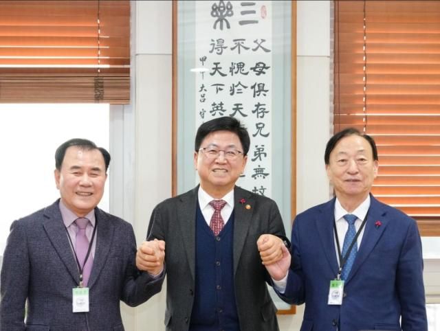 충남‧대전 교육감 교육부장관 면담사진충남교육청