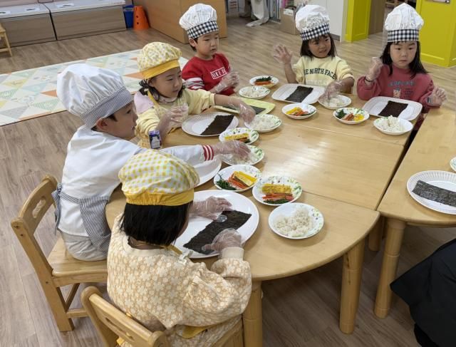 원아들의 돌봄교실 참여 모습사진충남교육청