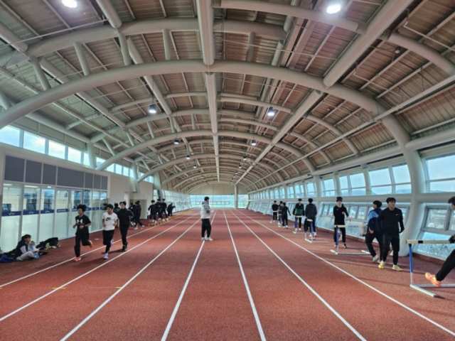 전지훈련 모습사진보령시