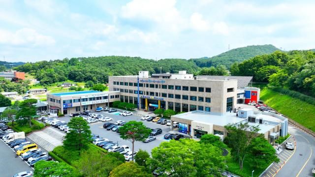 청양군청사 전경사진청양군