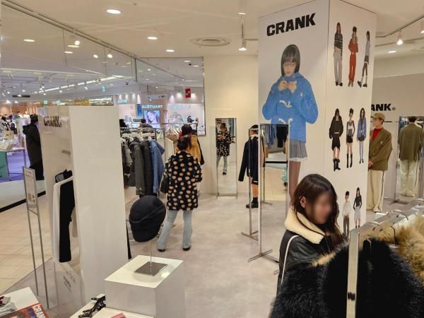 일본 도쿄 백화점 루미네2에 있는 무신사 팝업스토어 전경 사진홍승완 기자