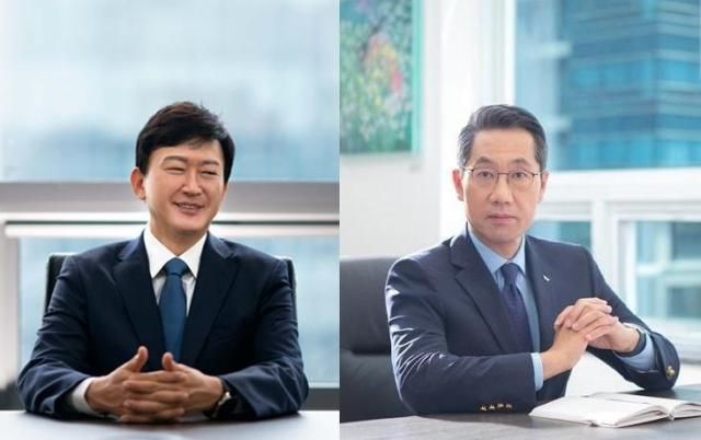 존 림 삼성바이오로직스 대표이사 사장왼쪽·이동훈 SK바이오팜 사장 사진각 사