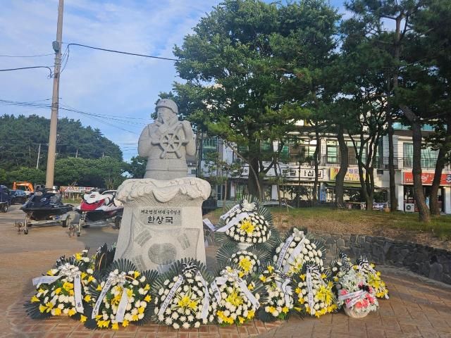 한상국 상사 흉상사진보령시