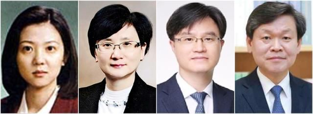 대법관 후보로 추천된 김민기 수원고법 고법판사왼쪽부터 박순영 서울고법 고법판사 손봉기 대구지법 부장판사 윤성식 서울고법 부장판사 사진연합뉴스