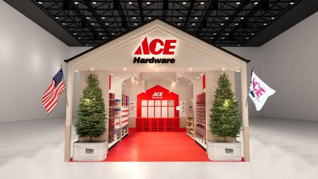 에이스하드웨어가 ‘2026 코리아빌드위크’에서 선보일 전시공간 예상도 사진유진홈센터