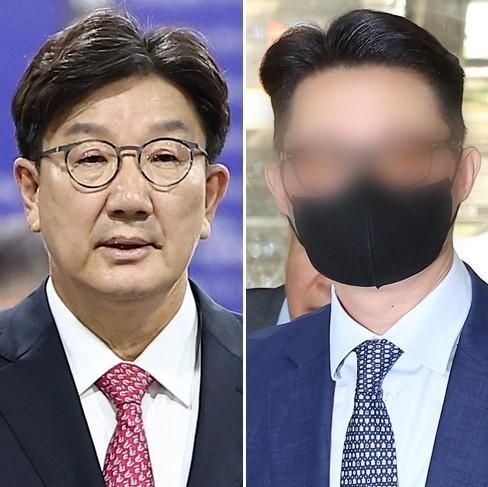 권성동 국민의힘 의원 윤영호 전 통일교 세계본부장 사진연합뉴스