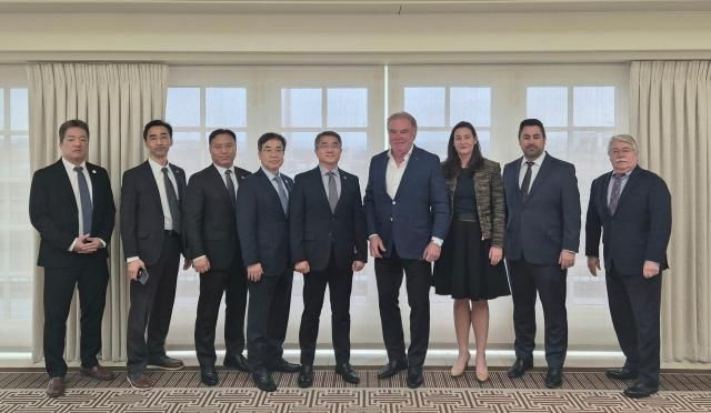 삼성EA 미국 와바시 프로젝트 착공식 기념사진 사진삼성EA