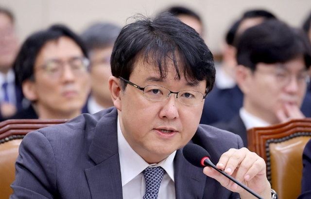 김태훈 서울남부지검장이 작년 10월 23일 국회 법제사법위원회 전체회의에서 의원 질의에 답변하고 있다 사진연합뉴스