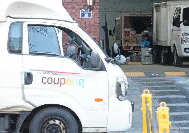 서울의 한 쿠팡 물류 센터의 모습 사진연합뉴스