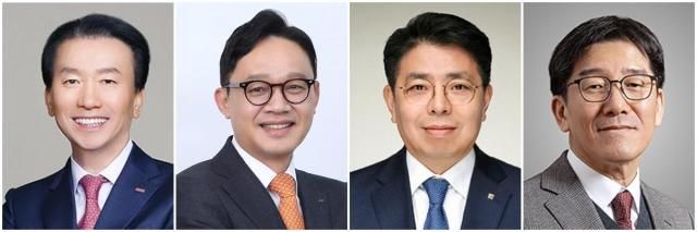 왼쪽부터 김성주 BNK부산은행장 강정훈 iM뱅크 행장 정일선 광주은행장 박춘원 전북은행장 사진각 사