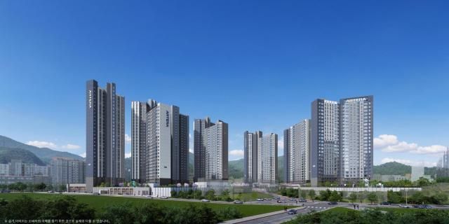 금호건설이 11월 ‘형곡 센트럴 아테라’ 135가구를 일반분양한다 투시도금호건설