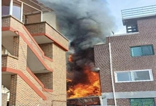 화재 현장 사진경기도소방재난본부