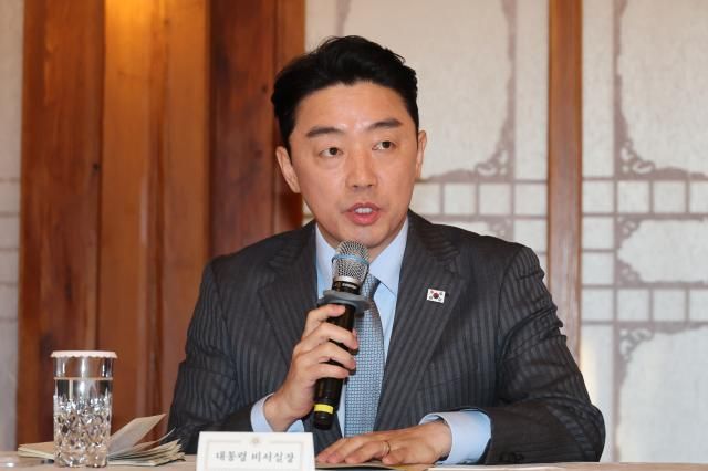 고위당정협의회 발언하는 강훈식 대통령 비서실장 사진연합뉴스