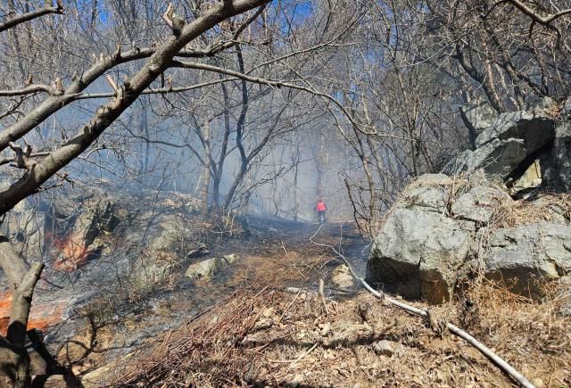 원주 판부면 화재 사진강원특별자치도 소방본부 제공·연합뉴스