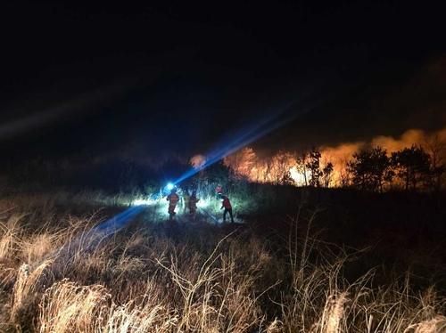고성산불.[사진=연합뉴스]