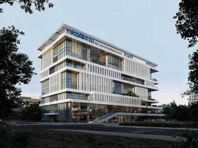 KAIST 김재철AI대학원 판교 연구동 투시도 사진동원그룹