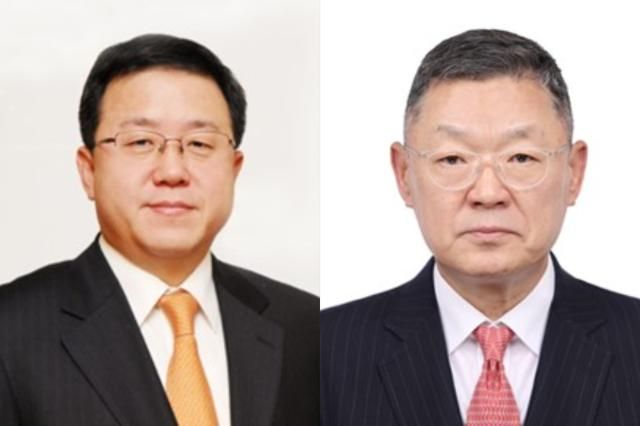 이창황 스판덱스PU장 부사장왼쪽 유영환 무역PG장 부사장오른쪽 사진효성