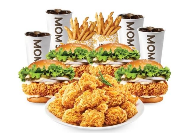 맘스터치 맘스패밀리세트 사진맘스터치