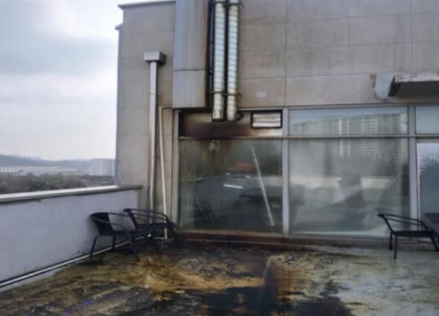 용인시 수지구의 한 상가건물에서 화재가 발생했다 사진경기도소방재난본부