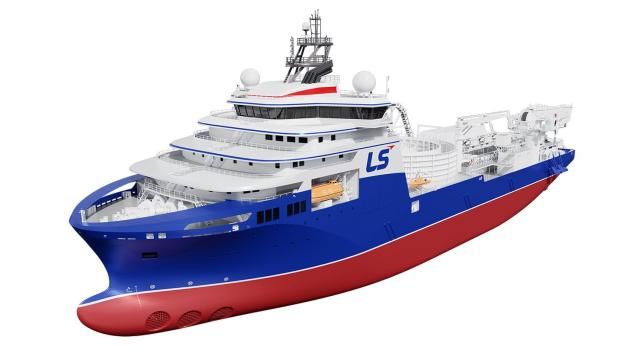 LS마린솔루션 신규 포설선CLV 조감도 사진LS마린솔루션