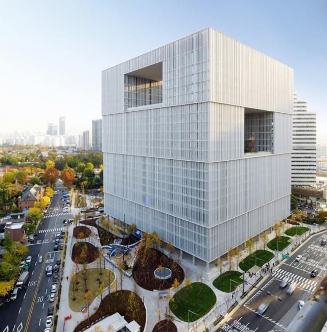 아모레퍼시픽 본사 전경사진아모레퍼시픽