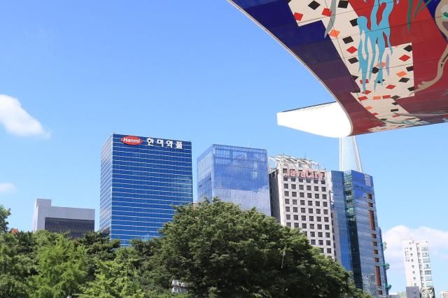 한미약품 본사 전경사진한미약품