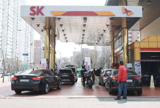지난 12일 서울 노원구 한 주유소