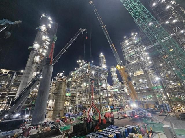 GS칼텍스 여수공장은 총 3천여억을 투입해 2025년 상반기 대정비작업을 성공적으로 마쳤다 사진GS칼텍스 여수공장