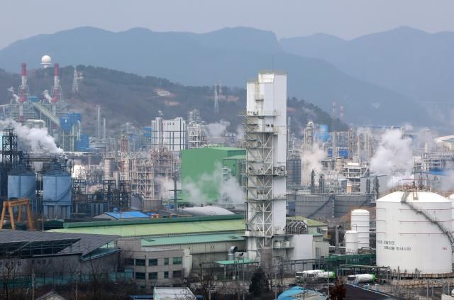 전남 여수시 석유화학단지사진연합뉴스