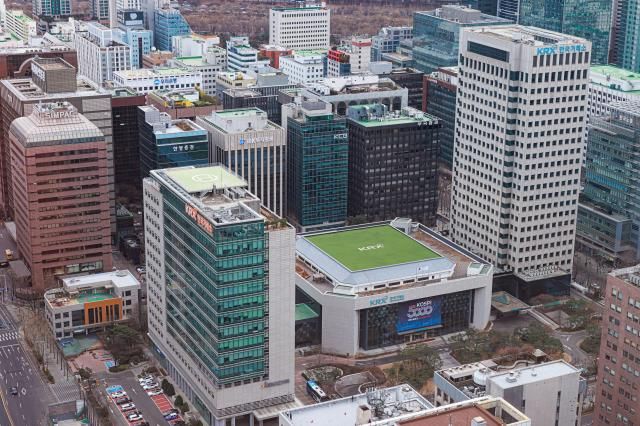 서울 영등포구 여의도 증권가 일대 전경 사진유대길 기자 dbeorlf123ajunewscom