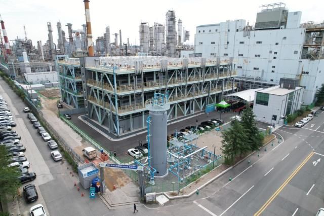 울산하이드로젠파워1호 전경 사진SK가스