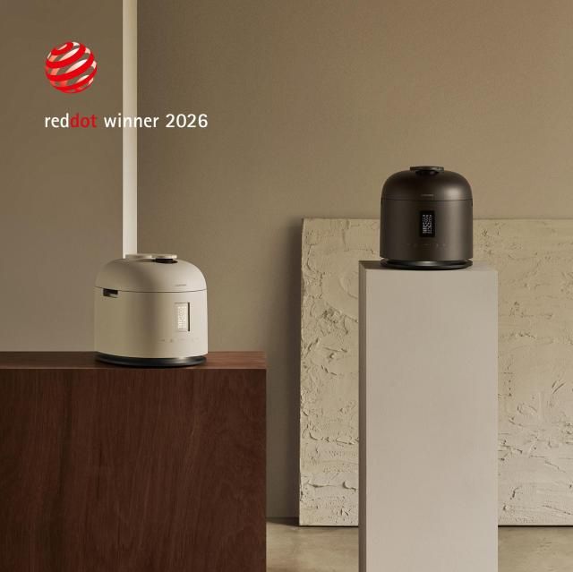 프리미엄 주방가전기업 쿠첸이 123 밥솥으로 독일 레드닷 디자인 어워드 2026 제품 디자인 부문에서 본상을 수상했다 사진쿠첸