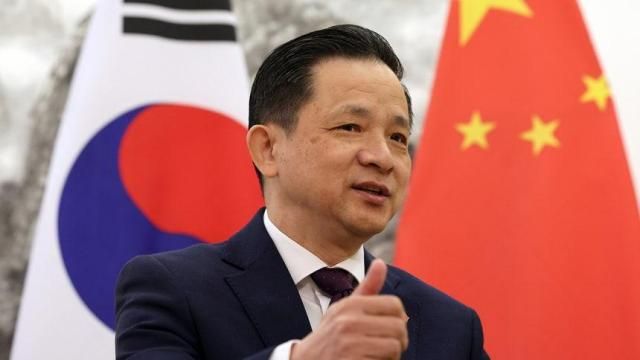 다이빙 주한중국대사 사진연합뉴스