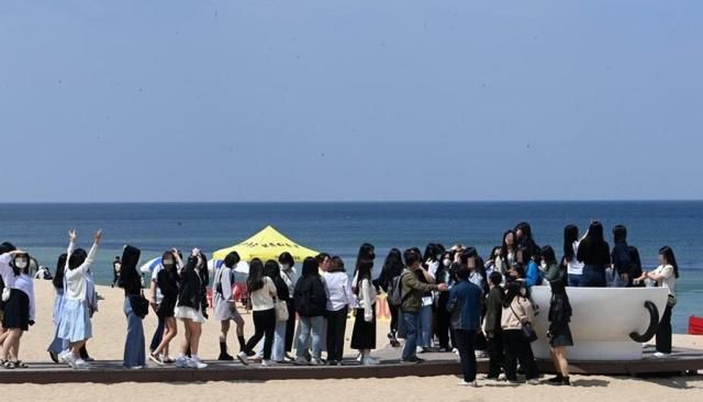 수학여행을 온 학생들 사진연합뉴스