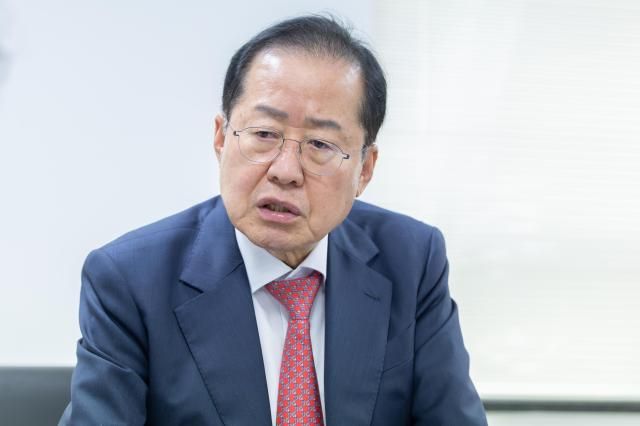 홍준표 전 대구시장 사진유대길 기자 dbeorlf123ajunewscom