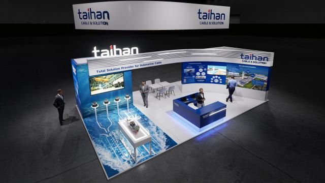 대한전선 WindEurope 2026 부스 사진대한전선