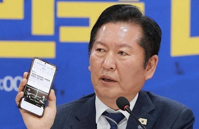 정청래 더불어민주당 대표 사진연합뉴스