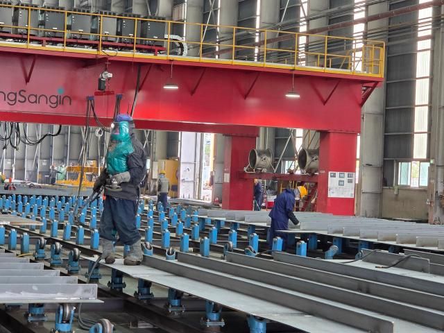 경남 창원 매일마린파트너스 창원공장 내부 전경 사진정연우 기자