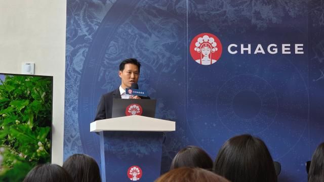 김좌현 차지코리아 대표가 28일 서울 강남 차지 플래그십 스토어에서 열린 간담회에서 발언하고 있다 사진김현아 기자