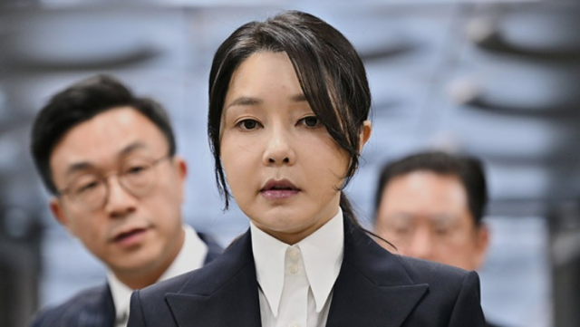 법원 출석하는 김건희 여사 사진연합뉴스