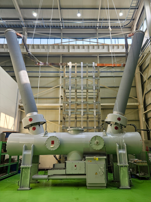 효성중공업이 개발한 세계 최대 용량 800kV 7000A GCB 사진효성중공업