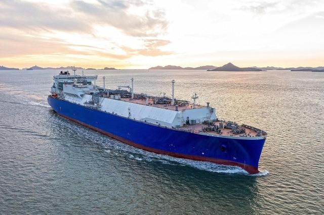 LNG carrier delivered by HD Hyundai Heavy Industries Courtesy of HD Korea Shipbuilding Offshore Engineering